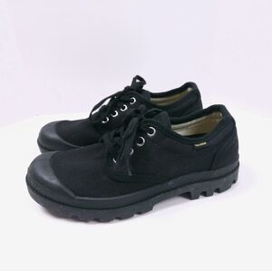 Palladium Womens Black Pampa Oxford Originale Paradrop Insole US 5.5